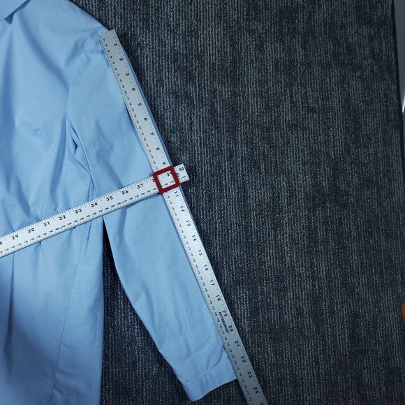 J Jill Top Women Size S Blue V Neck Long Sleeve Capsule Office Career Casual - Picture 10 of 11